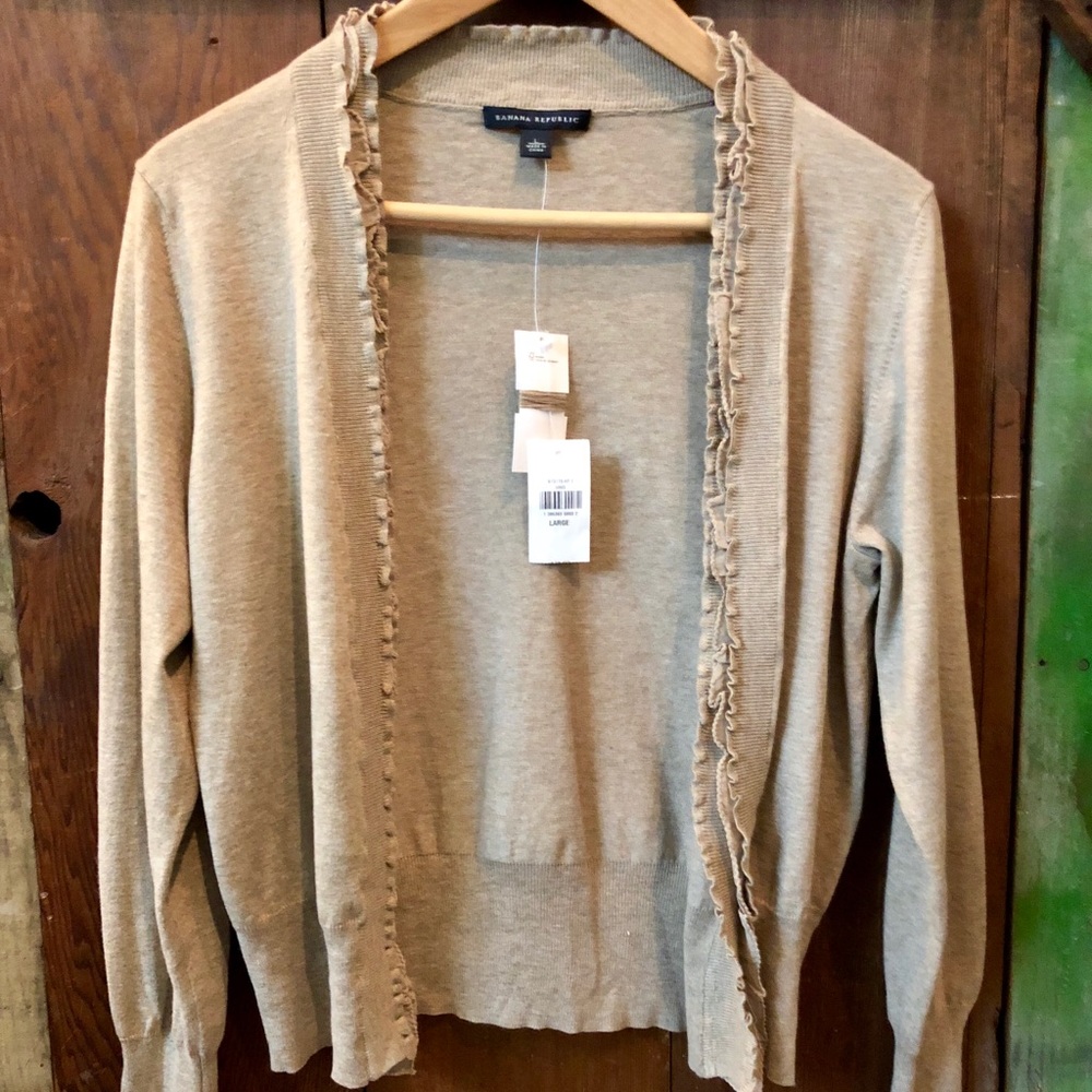 Banana Republic cotton cardigan